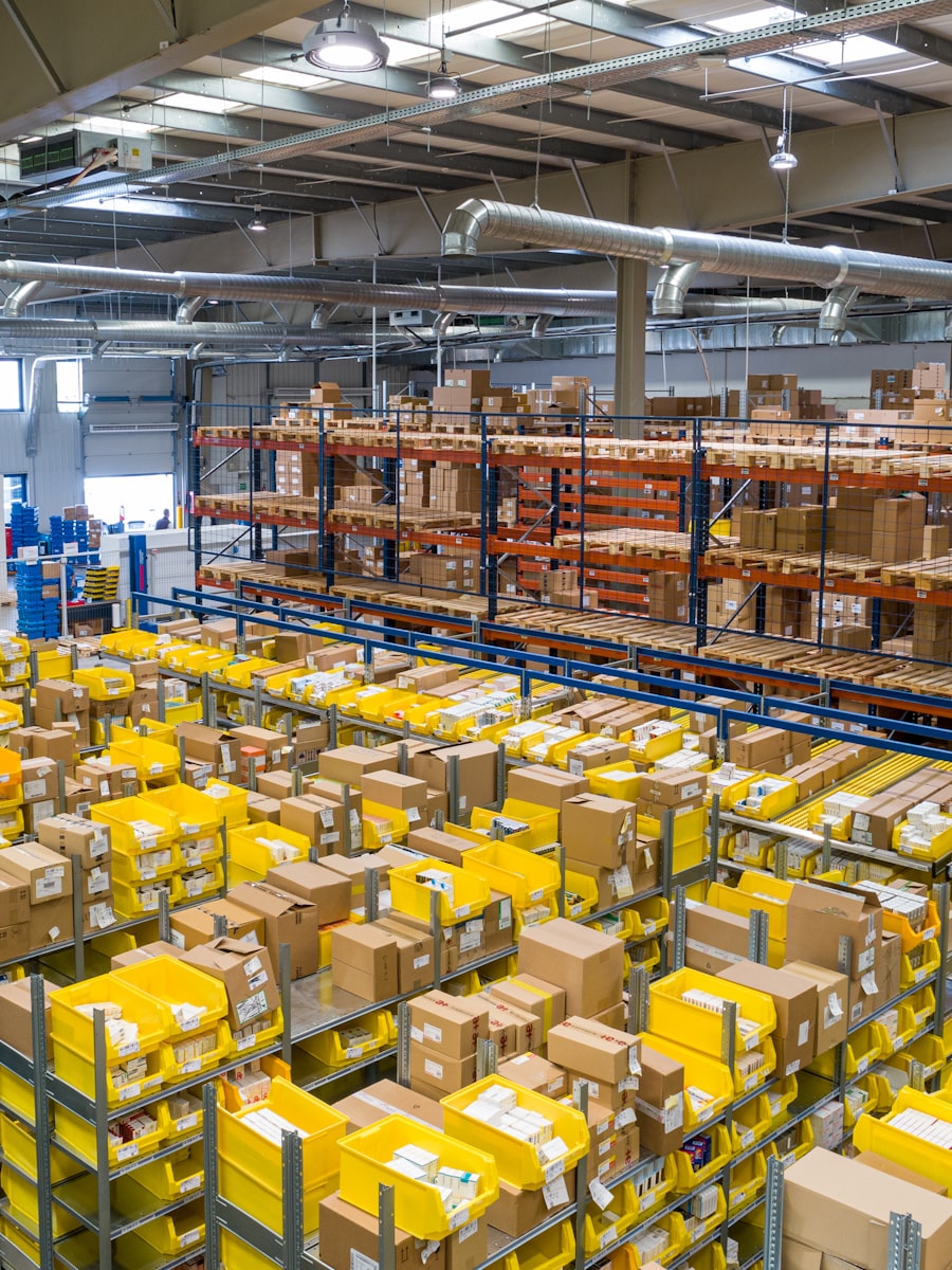 Logistics warehouse and transportation